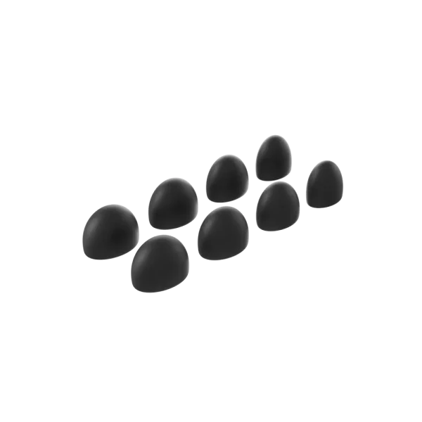 Loop Dream™ Foam-Silicone Ear Tips - Black (Mixed Sizes)